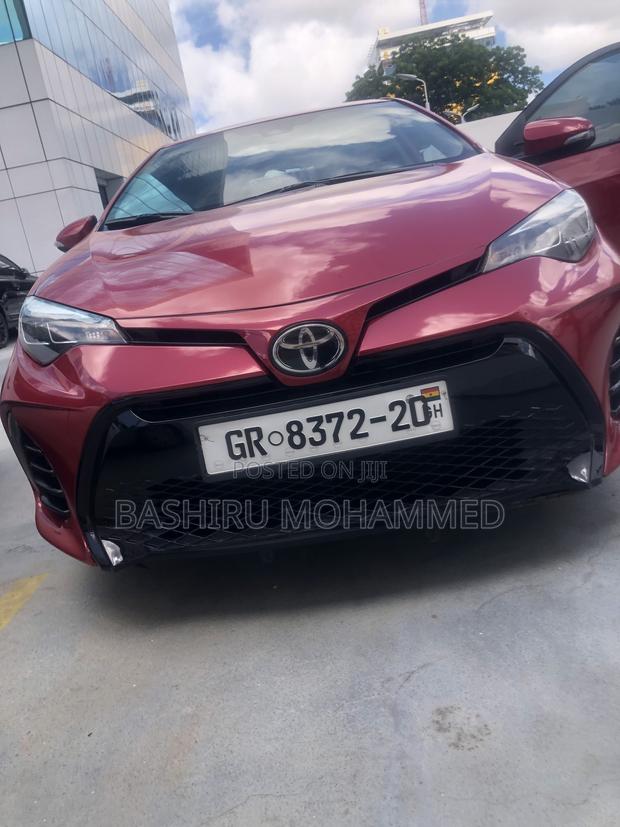 Toyota Corolla LE 4dr Sedan (1.8L 4cyl CVT) 2017 Red
