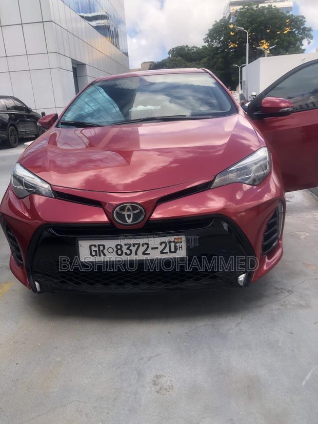 Toyota Corolla LE 4dr Sedan (1.8L 4cyl CVT) 2017 Red