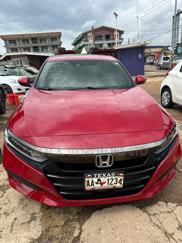 Honda Accord Sport 2018 Red