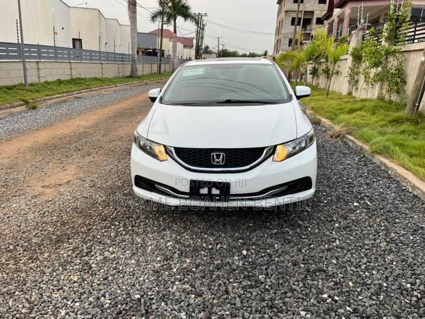 Honda Civic EX 4dr Sedan (1.8L 4cyl CVT) 2015 White