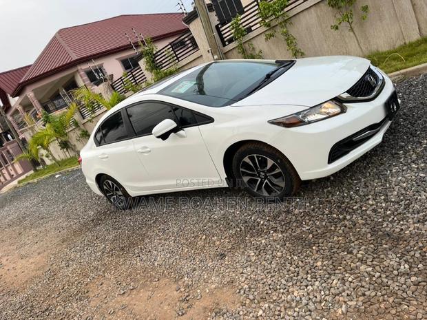 Honda Civic EX 4dr Sedan (1.8L 4cyl CVT) 2015 White
