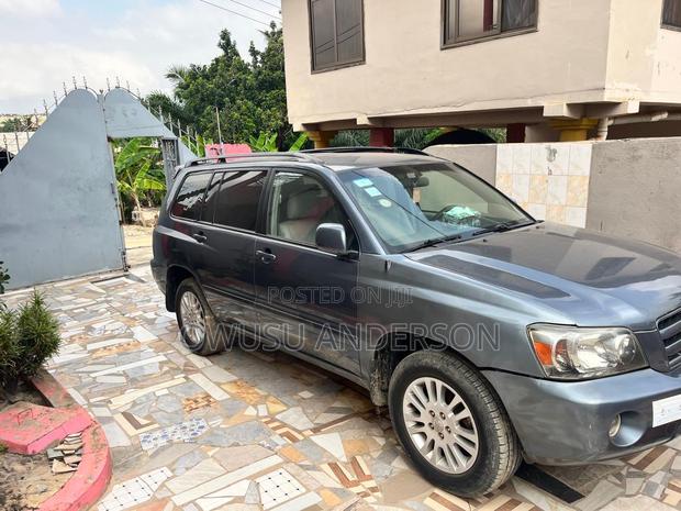 Toyota Highlander 2007 Blue