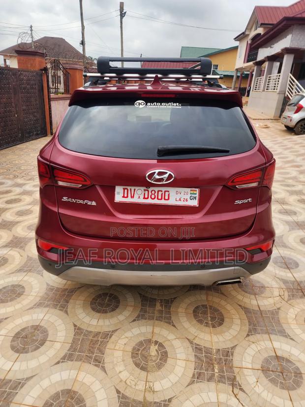 Hyundai Santa Fe SE Ultimate AWD 2017 Red