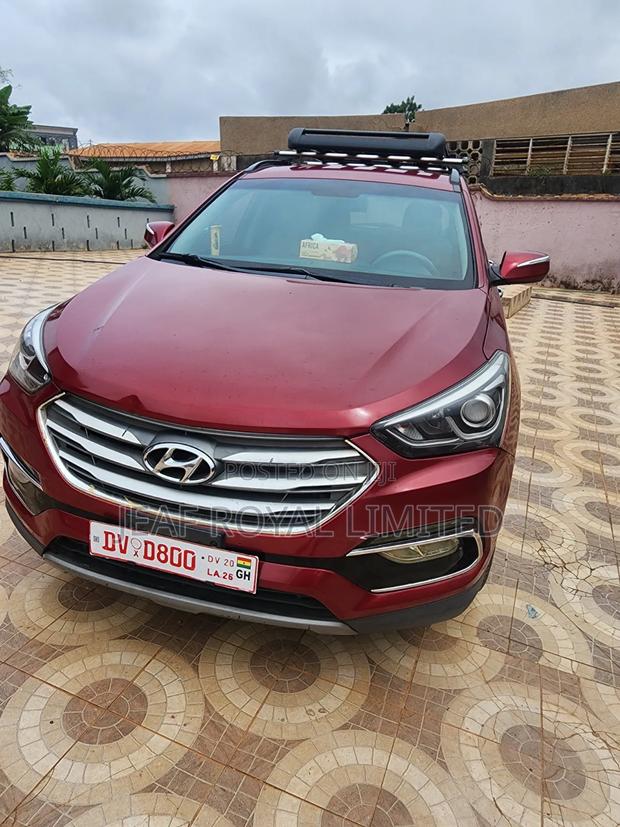 Hyundai Santa Fe SE Ultimate AWD 2017 Red