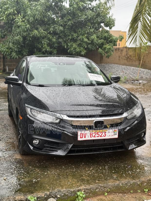 Honda Civic Touring 4dr Sedan (1.5L 4cyl) 2017 Black