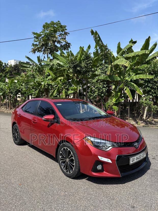 Toyota Corolla S Plus 4dr Sedan (1.8L 4cyl CVT) 2014 Red