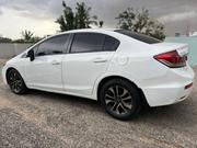 Honda Civic EX-L 4dr Sedan (1.8L 4cyl CVT) 2015 White for sale