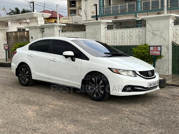 Honda Civic EX-L 4dr Sedan (1.8L 4cyl CVT) 2015 White