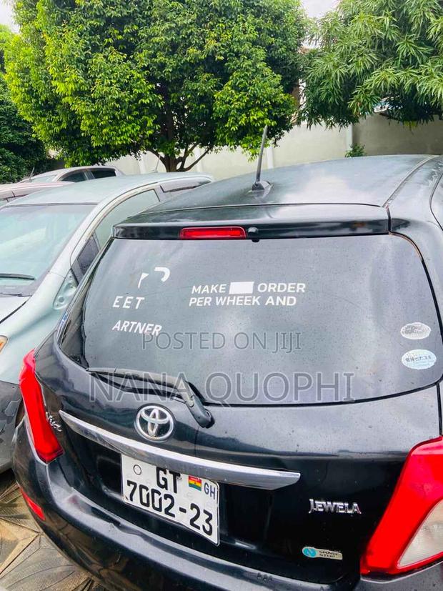 Toyota Vitz 2012 Black