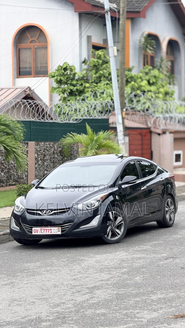 Hyundai Elantra Sport 4dr Sedan (2.0L 4cyl 6A) 2015 Black
