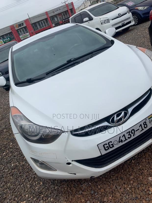 Hyundai Elantra GLS Sedan FWD (1.8L 4cyl 6A) 2013 White