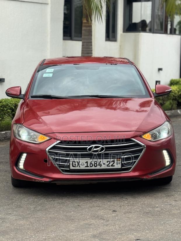 Hyundai Elantra ECO Sedan FWD (1.4L 4cyl 7A) 2017 Red