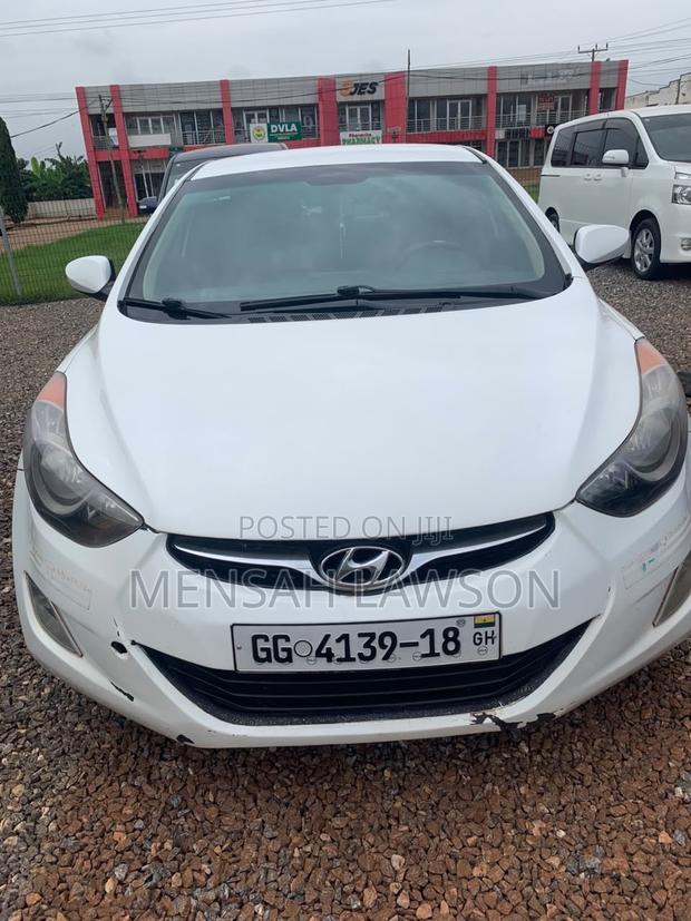 Hyundai Elantra GLS Sedan FWD (1.8L 4cyl 6A) 2013 White