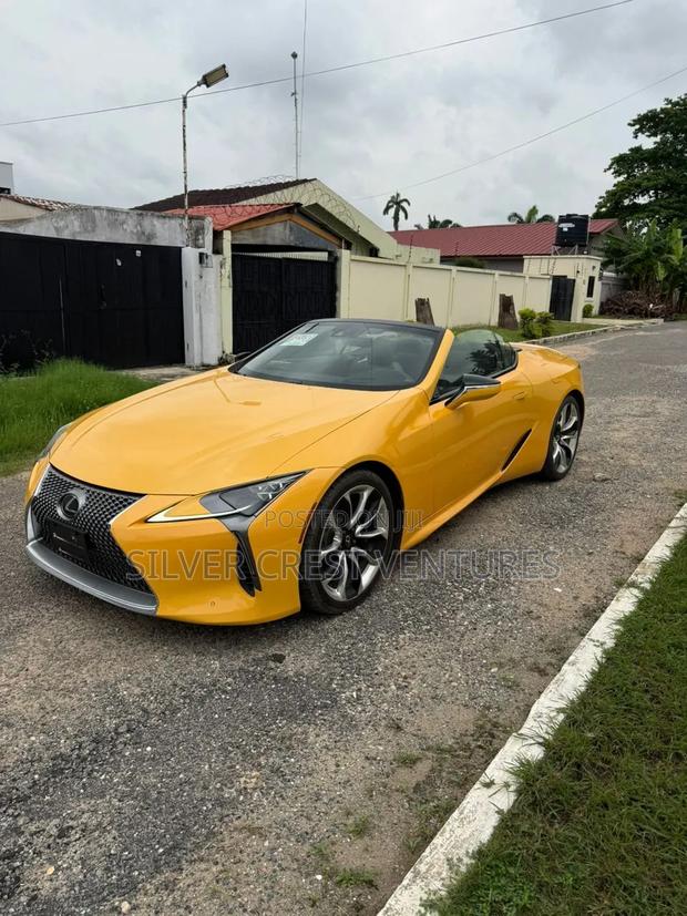 Lexus LC 2023 Yellow