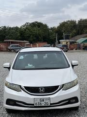 Honda Civic LX 4dr Sedan (1.8L 4cyl CVT) 2014 White for sale