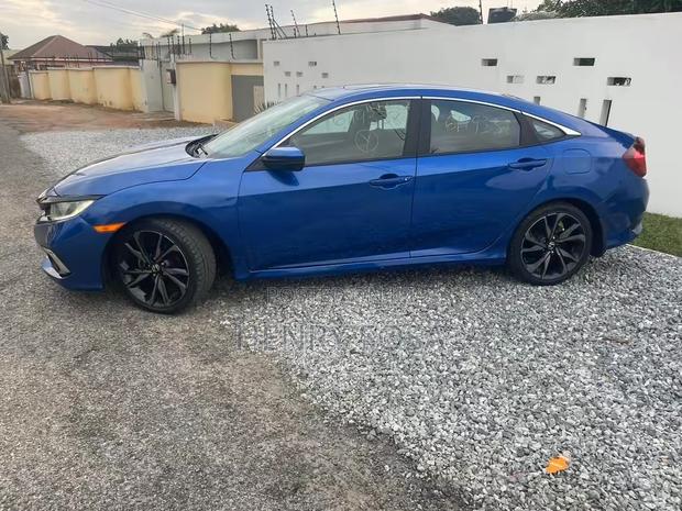 Honda Civic Sport Sedan 2020 Blue