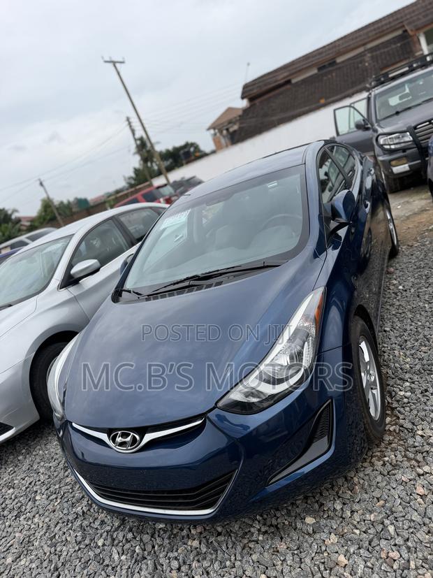 Hyundai Elantra 2015 Blue