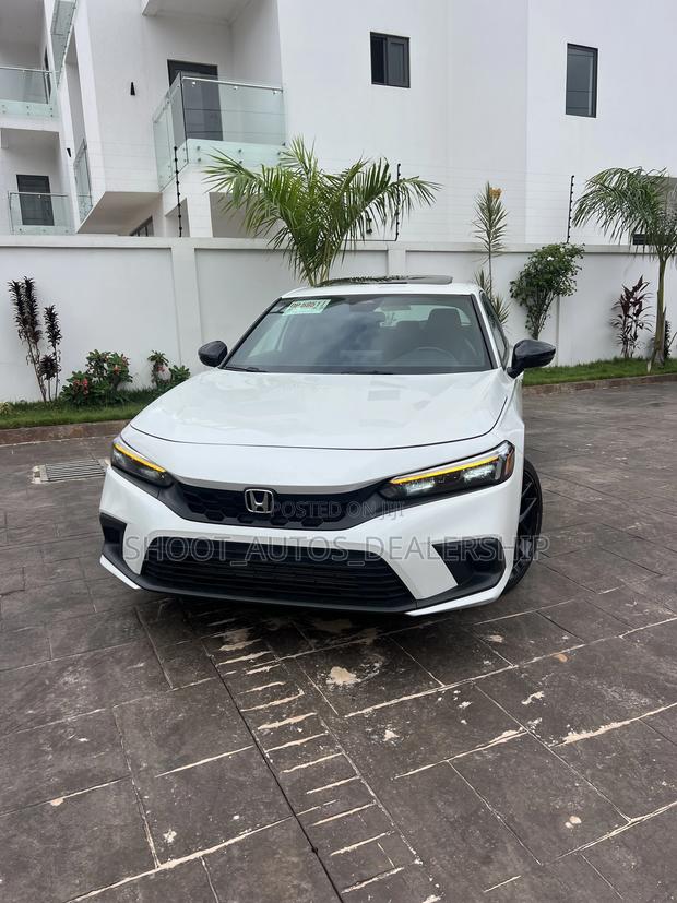 Honda Civic Sport Touring CVT 2023 White