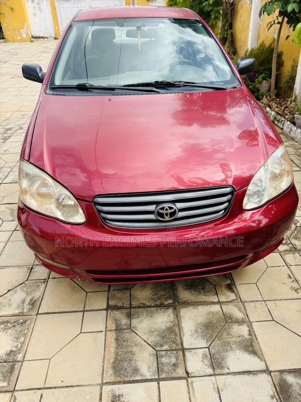 Toyota Corolla 2008 Red