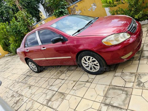 Toyota Corolla 2008 Red