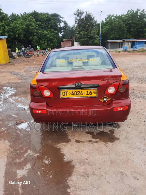 Toyota Corolla 2006 Red