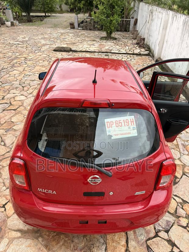 Nissan Micra 2015 Red