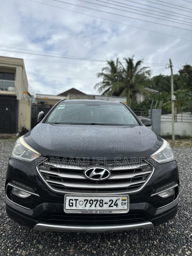 Hyundai Santa Fe SE AWD 2016 Black