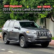 Toyota Land Cruiser Prado 2019 Gray for sale