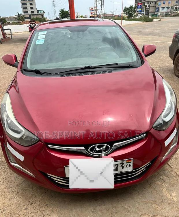 Hyundai Elantra 2016 Red