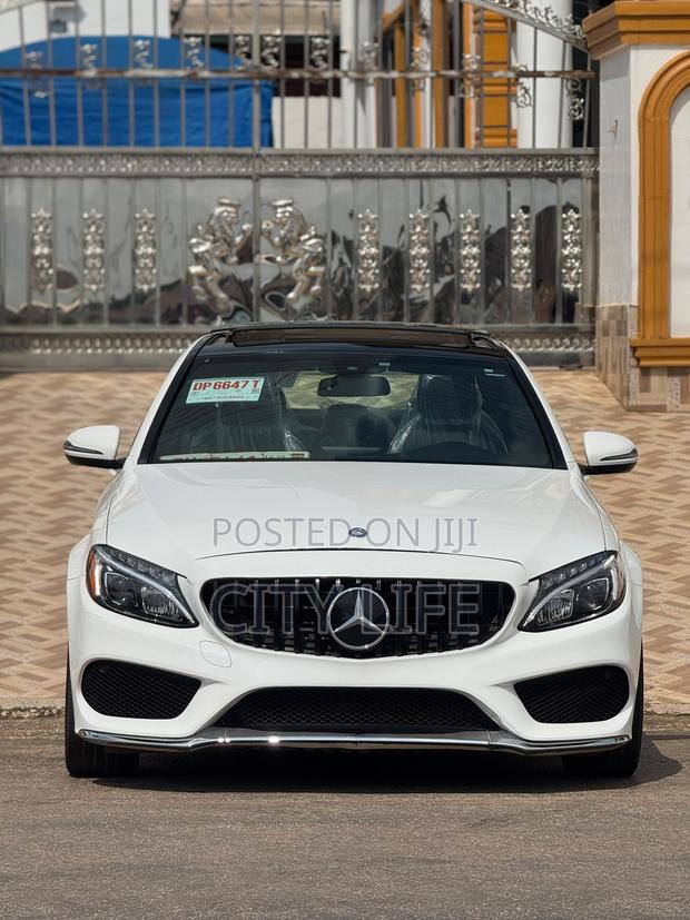 Mercedes-Benz C300 Base C300 AWD 4MATIC Coupe 2018 White