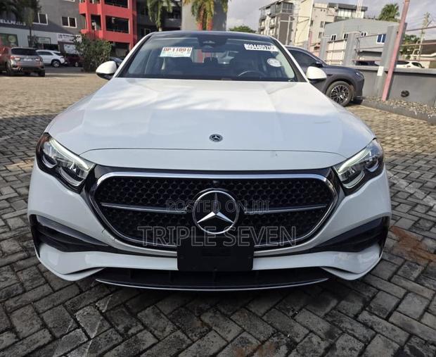 New Mercedes-Benz E350 2025 White