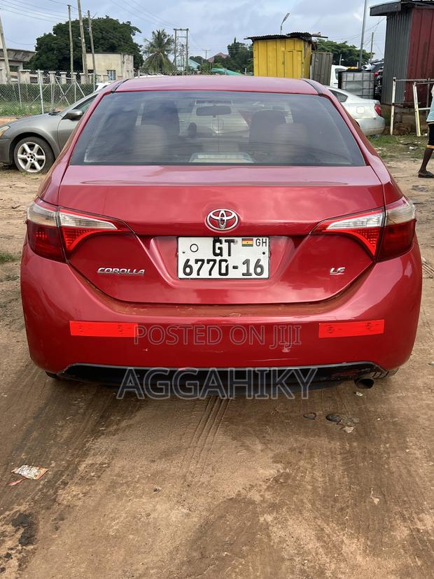 Toyota Corolla LE 4dr Sedan (1.8L 4cyl CVT) 2015 Red