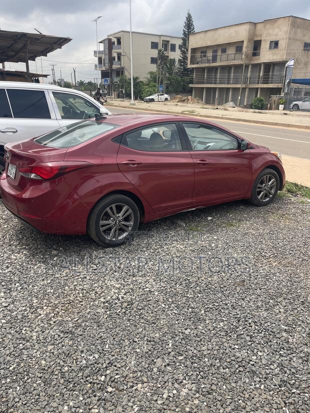 Hyundai Elantra GLS Sedan FWD (1.8L 4cyl 6M) 2013 Red