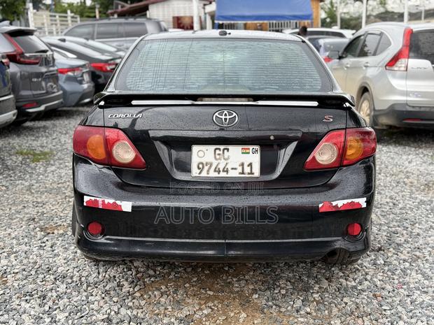 Toyota Corolla S 4dr Sedan (1.8L 4cyl 4A) 2010 Black
