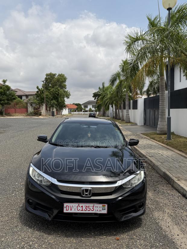 Honda Civic EX Sedan 2018 Black
