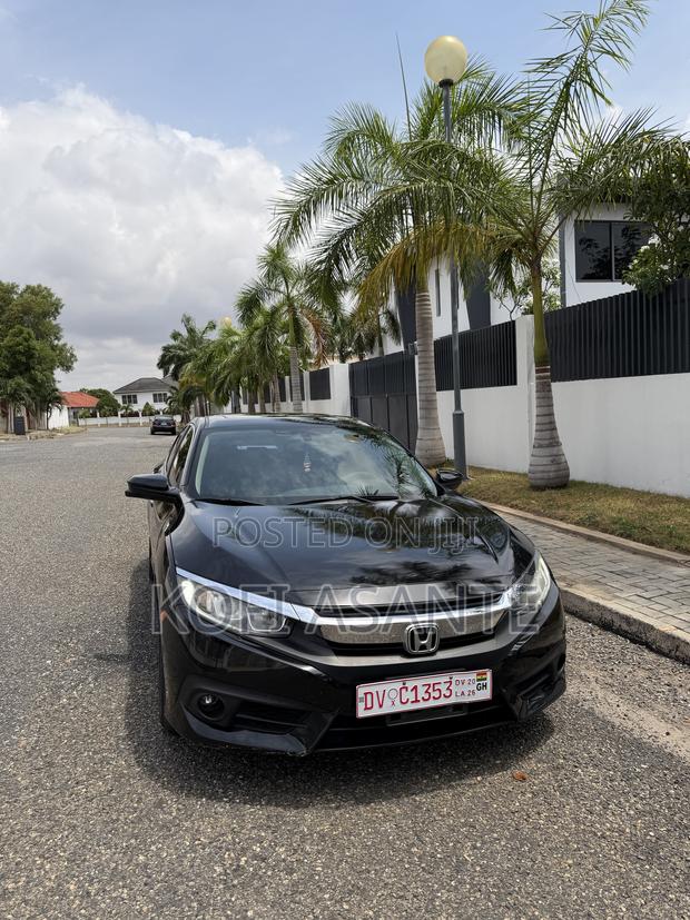 Honda Civic EX Sedan 2018 Black