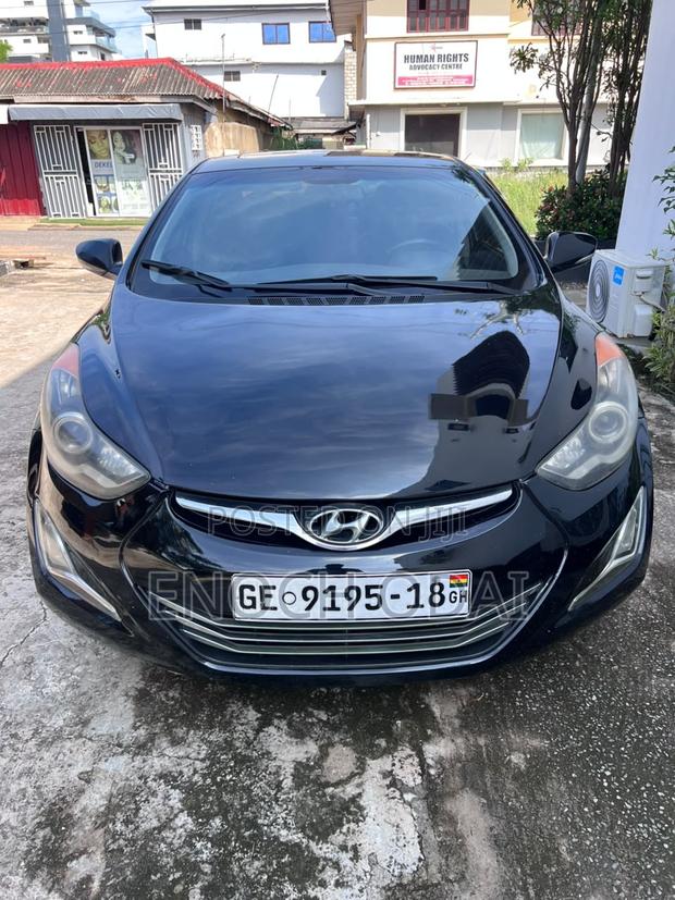 Hyundai Elantra Limited Sedan FWD (1.8L 4cyl 6A) 2016 Black