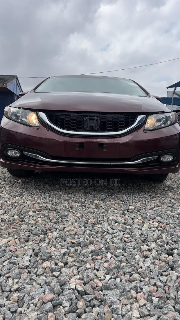 Honda Civic EX-L 4dr Sedan (1.8L 4cyl CVT) 2015 Burgundy