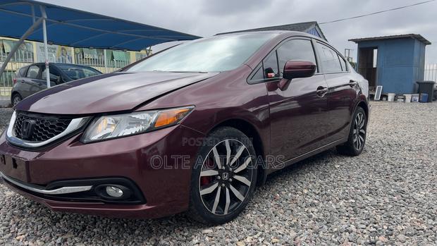 Honda Civic EX-L 4dr Sedan (1.8L 4cyl CVT) 2015 Burgundy