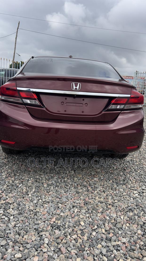Honda Civic EX-L 4dr Sedan (1.8L 4cyl CVT) 2015 Burgundy