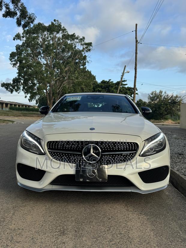 Mercedes-Benz C43 4Matic Coupe AWD (3.0L V6 9AM) 2017 White