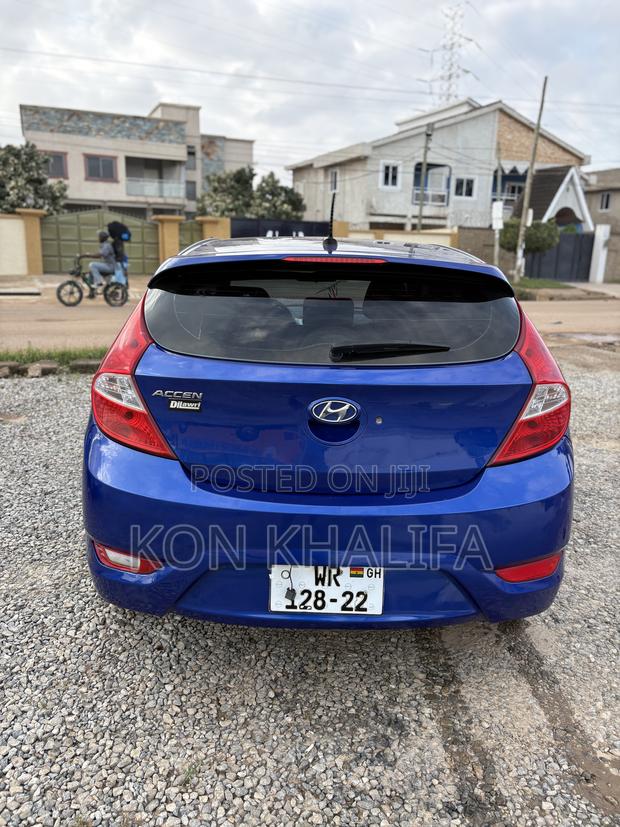 Hyundai Accent 2013 Blue