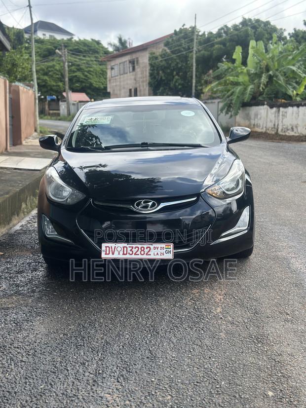 Hyundai Elantra Limited 4dr Sedan (1.8L 4cyl 6A) 2015 Black