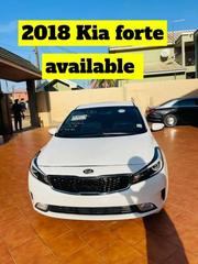 Kia Forte EX Sedan 2018 White for sale
