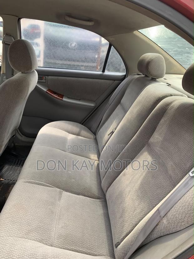 Toyota Corolla LE 2007 Red