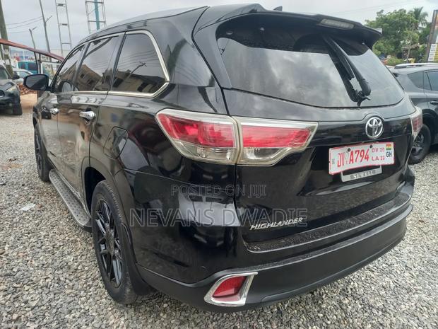 Toyota Highlander Limited V6 4x4 (3.5L 6cyl 6A) 2016 Black