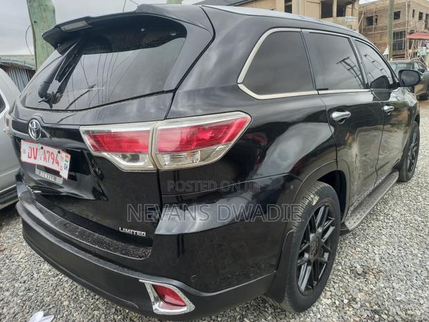 Toyota Highlander Limited V6 4x4 (3.5L 6cyl 6A) 2016 Black