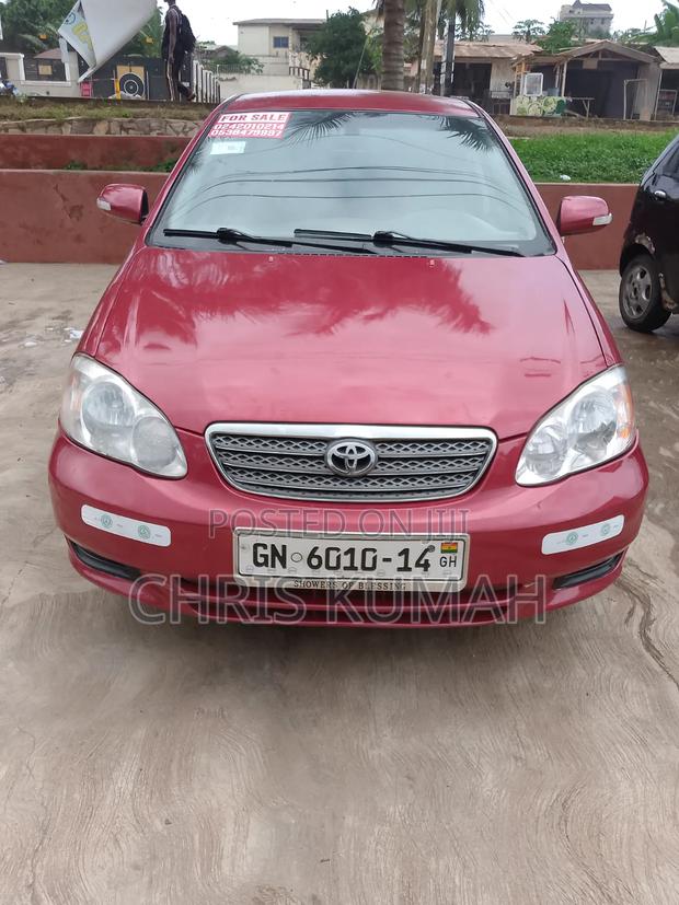 Toyota Corolla 2006 Red