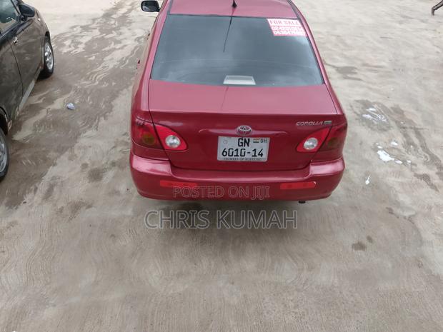 Toyota Corolla 2006 Red