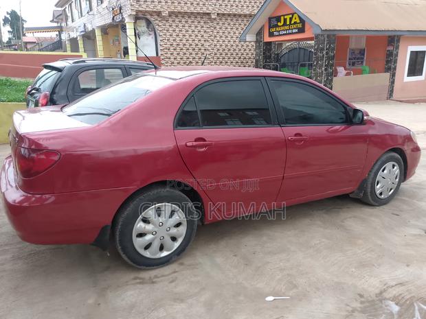 Toyota Corolla 2006 Red